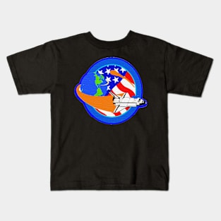 Black Panther Art - NASA Space Badge 100 Kids T-Shirt